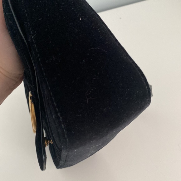Black Velour Gucci Marmont - Picture 6 of 7